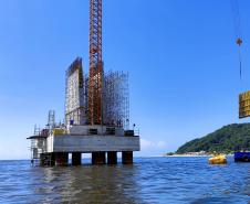 obras Ponte de Guaratuba