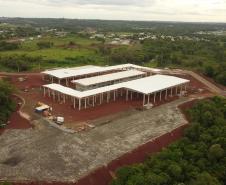 obras na Perimetral Leste de Foz