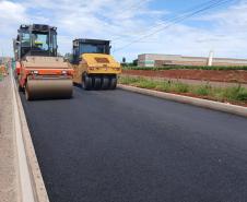 Obras na duplicação de rodovia em Toledo