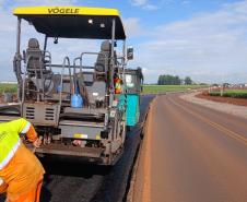 Obras na duplicação de rodovia em Toledo