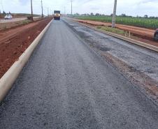 Obras na duplicação de rodovia em Toledo