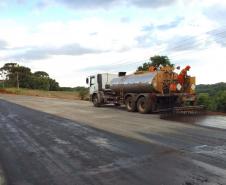 Obras da duplicação da PRC-466 em Guarapuava