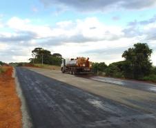 Obras da duplicação da PRC-466 em Guarapuava