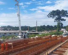 Obras de duplicação em concreto da Rodovia dos Minérios