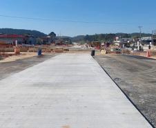 Obras de duplicação em concreto da Rodovia dos Minérios