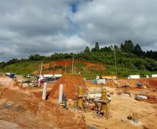 Obras de duplicação em concreto da Rodovia dos Minérios