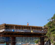 Obras da Ponte de Guaratuba
