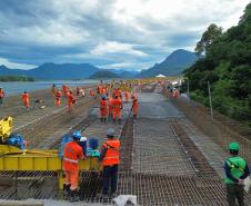 Obras Ponte de Guaratuba