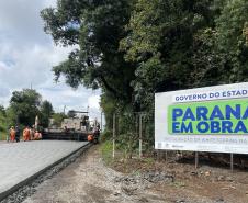 Obra de restauração em concreto da PRC-280