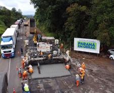 Obra de restauração em concreto da PRC-280