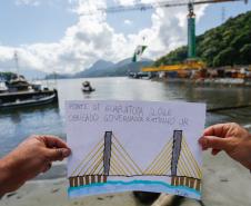 desenho da obra da ponte