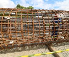 obras da ponte de guaratuba