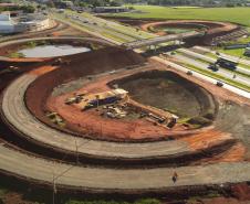 Obras da Perimetral Leste de Foz do Iguaçu