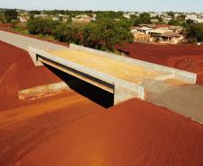 Obras da Perimetral Leste de Foz do Iguaçu