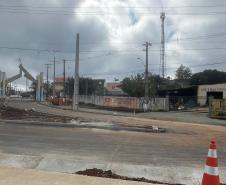 obras de duplicação em concreto da Rodovia dos Minérios