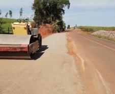 obra na Rodovia de Alto Piquiri 