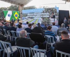O governador Carlos Massa Ratinho Junior e o ministro dos Transportes, Renan Filho, participam nesta quarta-feira (18) do anúncio do início da duplicação do Contorno Norte de Curitiba.