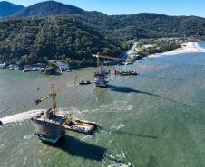 Obras Ponte de Guaratuba