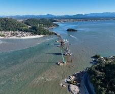Obras Ponte de Guaratuba