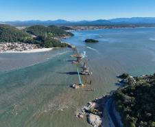 Obras Ponte de Guaratuba