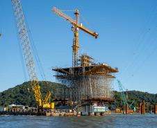 Obras Ponte de Guaratuba