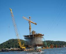 Obras Ponte de Guaratuba