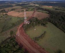 Obras da nova estrada entre Ramilândia e Santa Helena 