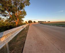 Pavimentação em concreto da PR-180 entre Goioerê e Quarto Centenário