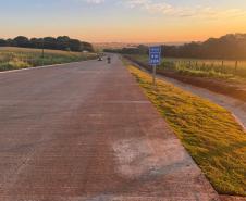 Pavimentação em concreto da PR-180 entre Goioerê e Quarto Centenário