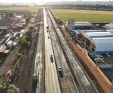 Obras da Duplicação de rodovia em Toledo