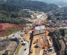 Obra da Rodovia dos Minérios