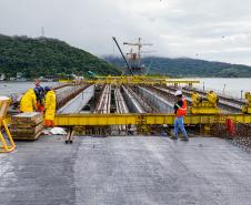 Obras Ponte de Guaratuba