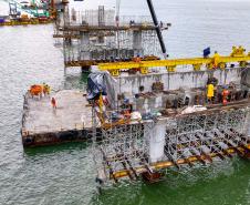 Obras Ponte de Guaratuba