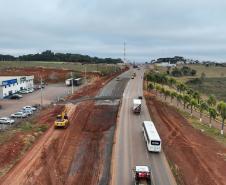 Obras da Duplicação em concreto da PRC-466 em Guarapuava