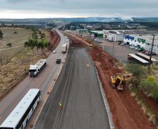 Obras da Duplicação em concreto da PRC-466 em Guarapuava