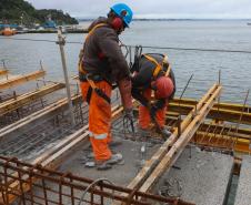 Obras Ponte de Guaratuba