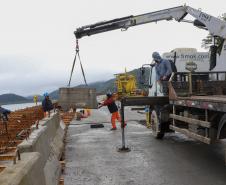 Obras Ponte de Guaratuba