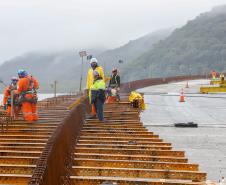 Obras Ponte de Guaratuba