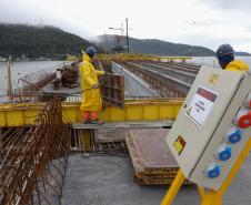 Obras Ponte de Guaratuba