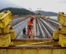 Obras Ponte de Guaratuba