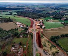 obras do novo viaduto de Lerroville