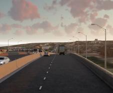 PROJEÇÃO DA duplicação em concreto do Contorno Sul de Maringá