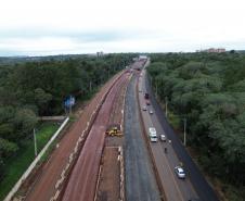 Obra Duplicação da Rodovia das Cataratas