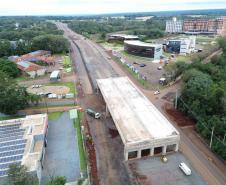 Obra Duplicação da Rodovia das Cataratas