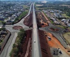 Obras da Perimetral Leste de Foz do Iguaçu