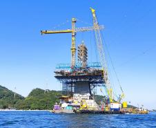 Obras na Ponte de Guaratuba