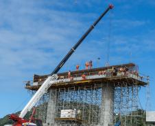 Obras ponte de guaratuba