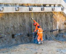 Obras ponte de guaratuba