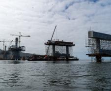 Obras ponte de guaratuba