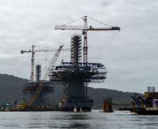 Obras ponte de guaratuba
